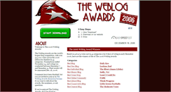 Desktop Screenshot of 2006.weblogawards.org